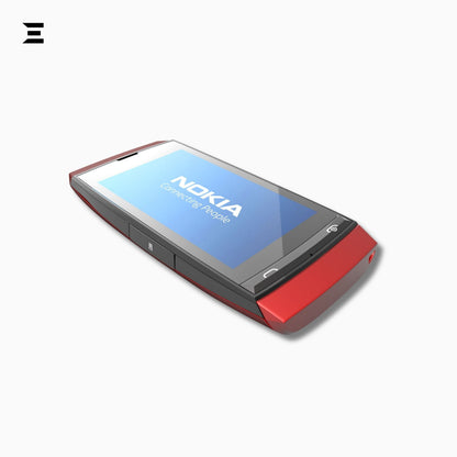 Nokia Asha 306 Red | Brand New | Touchscreen WiFi Mobile | Original Nokia