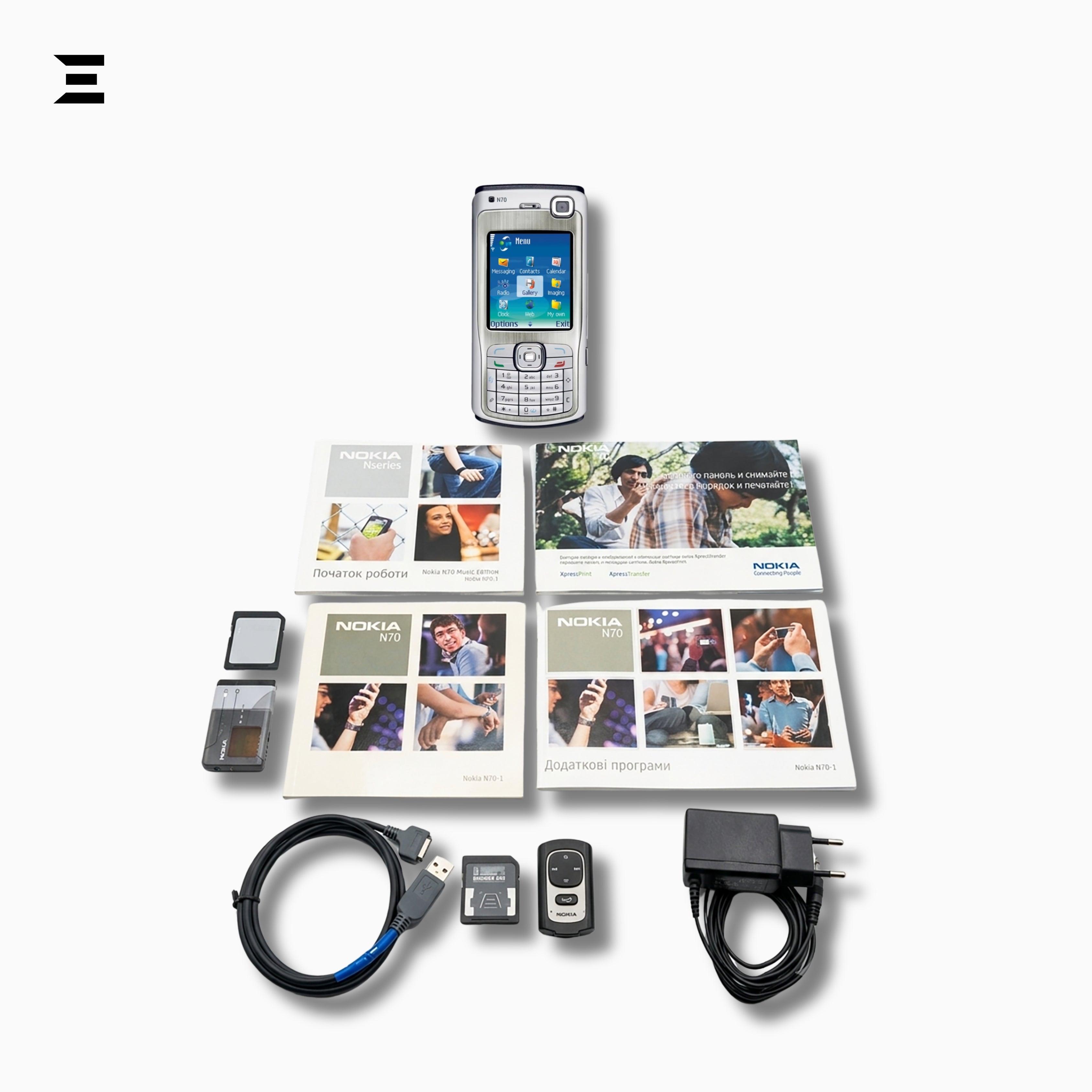 Nokia N70 (Unlocked) Symbian 3G Smartphone – Complete Boxed Set with Original Accessories | Collector's Edition