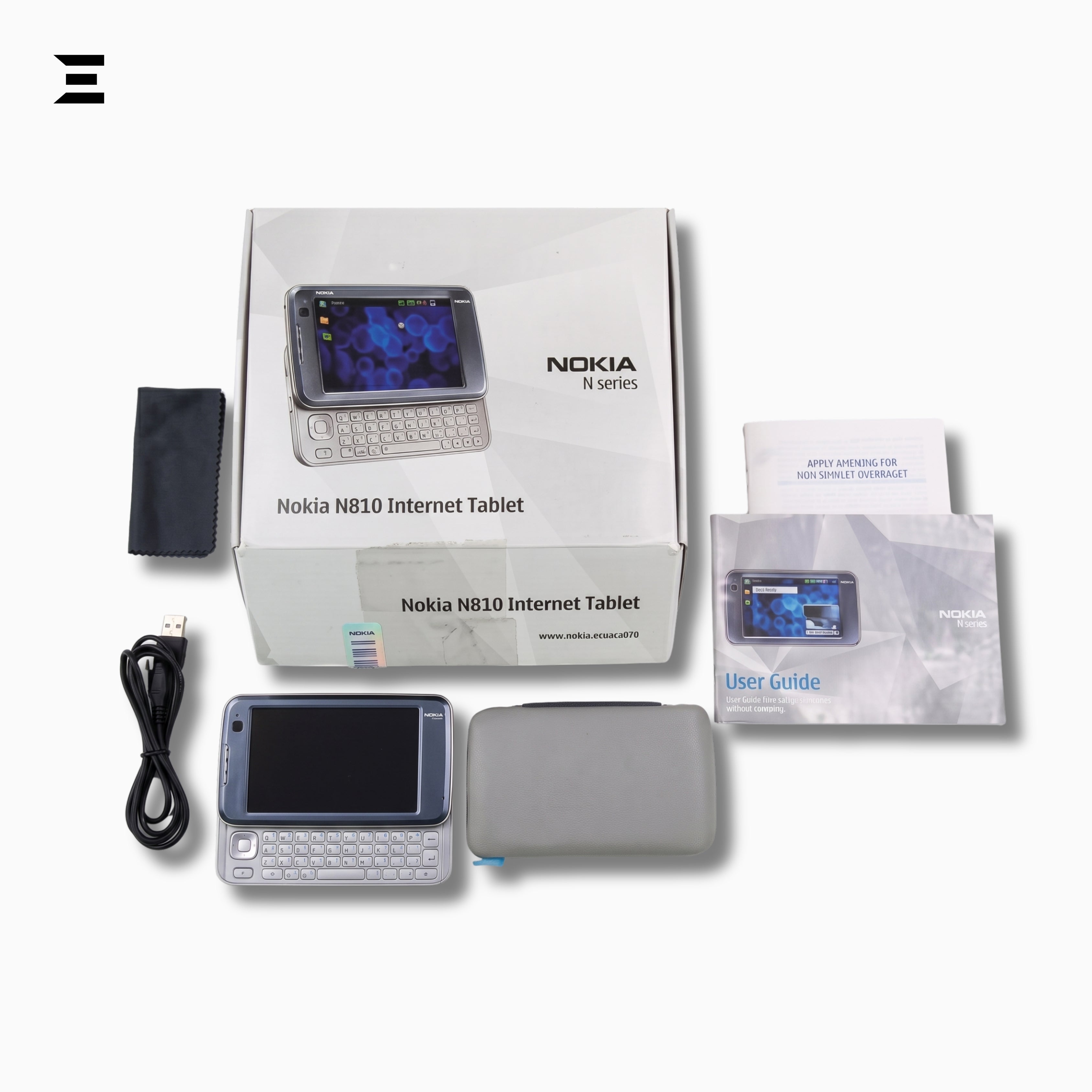 Nokia N810 Internet Tablet (Unlocked) Wi-Fi Linux Tablet – Complete Boxed Set with Original Accessories | Collector's Edition