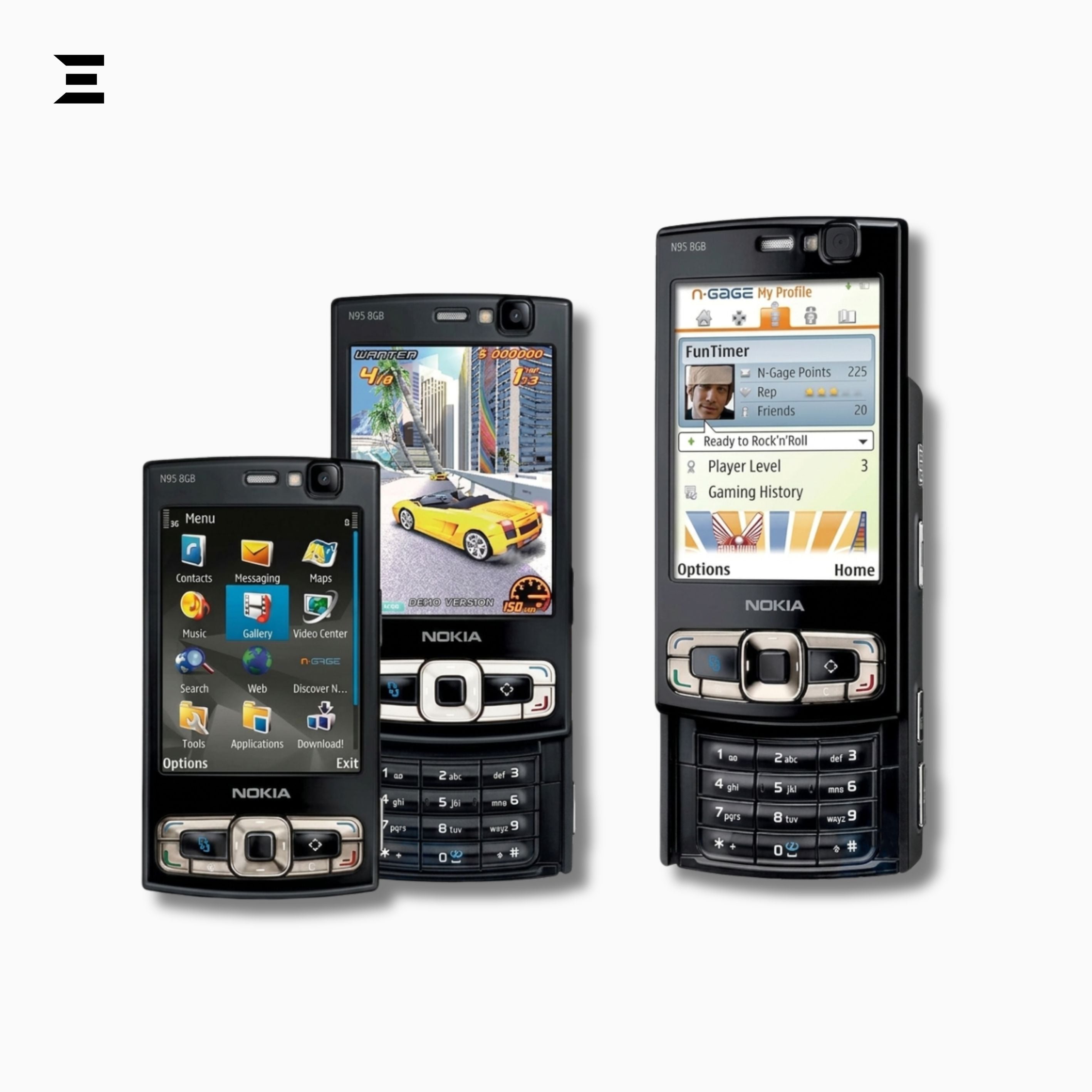 Nokia N95 8GB Black | Brand New | Symbian Smartphone | Original Nokia