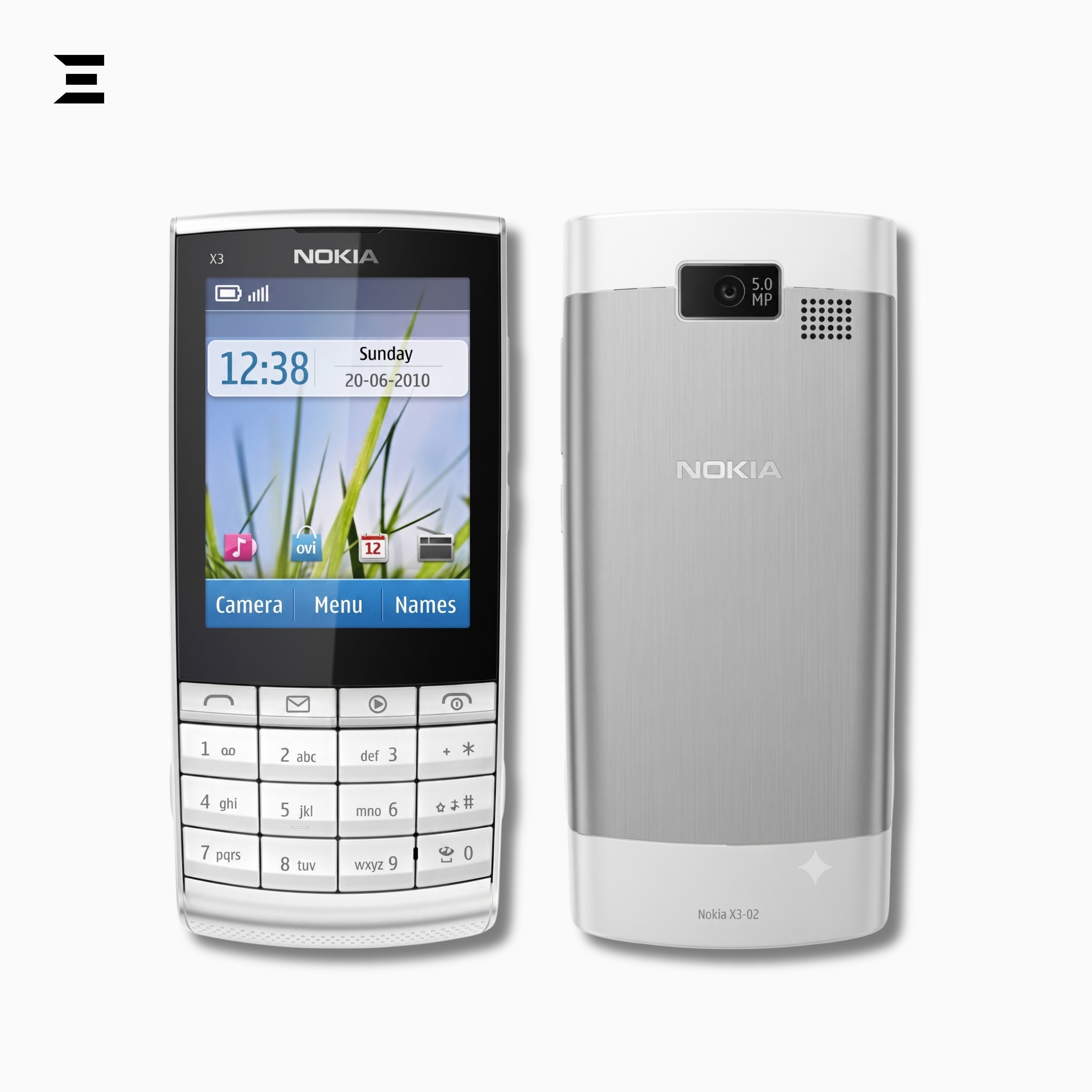 Nokia X3-02 Touch and Type (Unlocked) 5MP Touchscreen Mobile Phone – Complete Boxed Set with Original Accessories | Collector's Edition