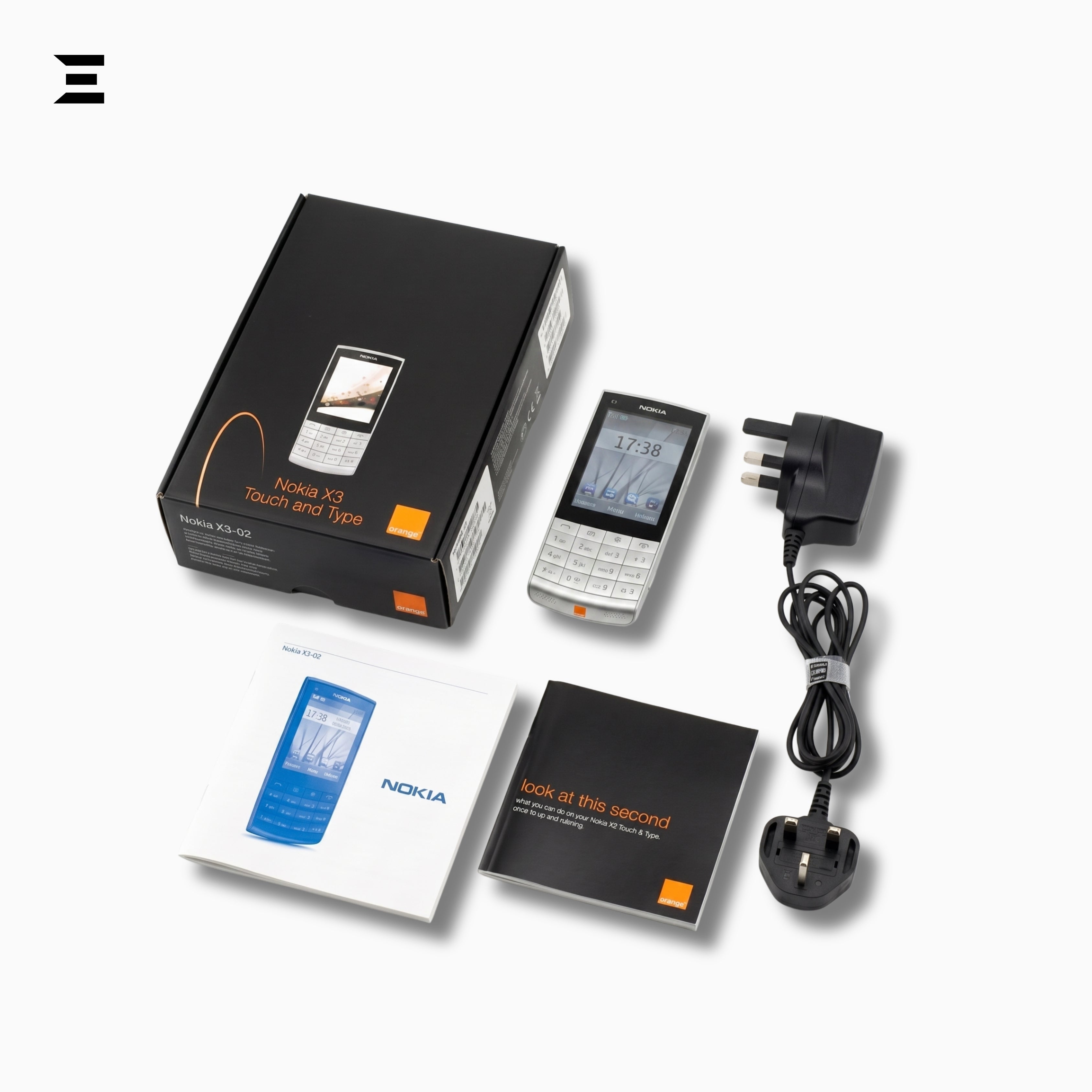 Nokia X3-02 Touch and Type (Unlocked) 5MP Touchscreen Mobile Phone – Complete Boxed Set with Original Accessories | Collector's Edition