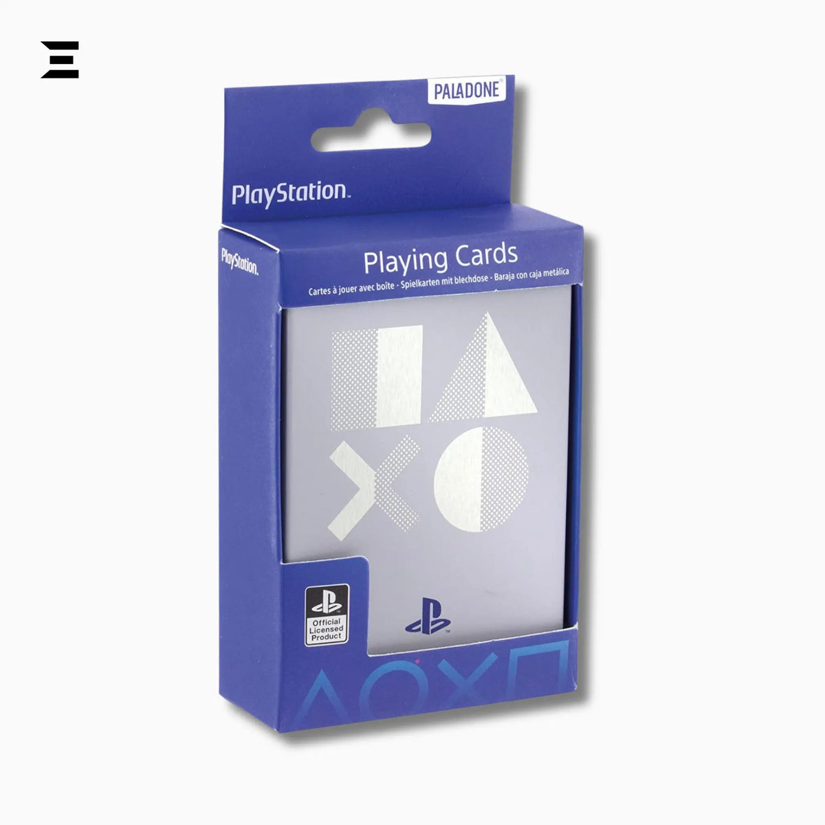 PlayStation PS5 Playing Cards – Official Paladone Deck with Storage Tin - IBRELIA
