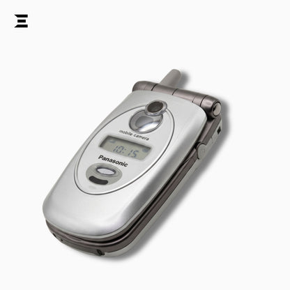 Panasonic EB-GD87 – Premium Pre-Owned | Vintage Collector Flip Mobile Phone | Phone Only – No Accessories Included