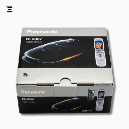 Panasonic EB-GD87 Mobile Camera Flip Phone (Unlocked) – Complete Boxed Collector's Edition with Original Accessories