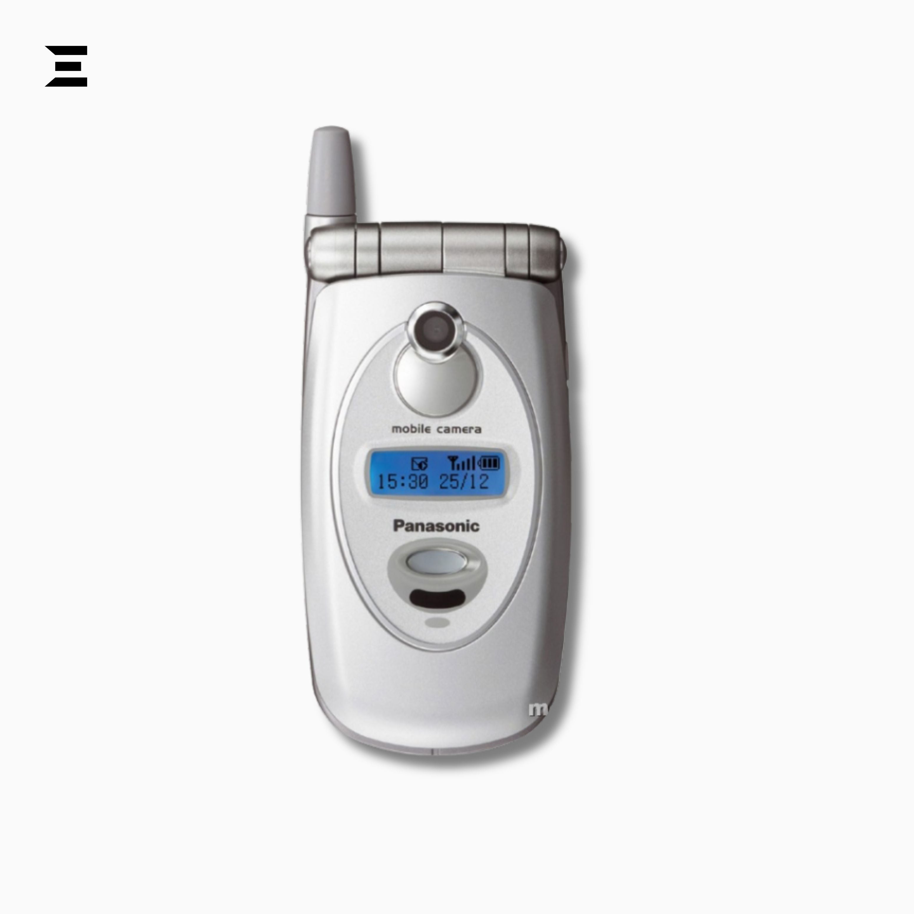 Panasonic EB-GD87 – Premium Pre-Owned | Vintage Collector Flip Mobile Phone | Phone Only – No Accessories Included