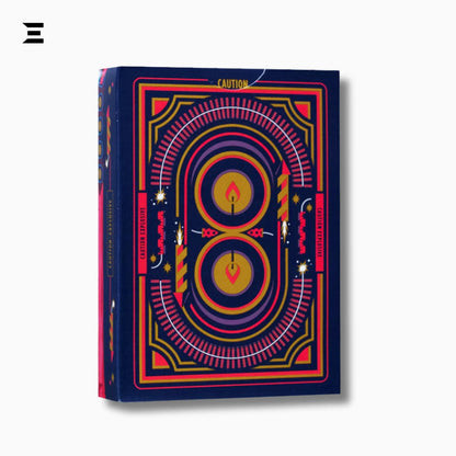 Fireworks Playing Cards – Limited Custom Deck by USPCC (Poker Size) - IBRELIA