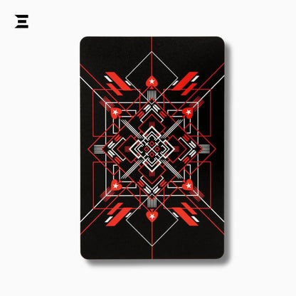 PokerStars Custom Playing Cards – 100% Plastic Deck with Geometric Design - IBRELIA