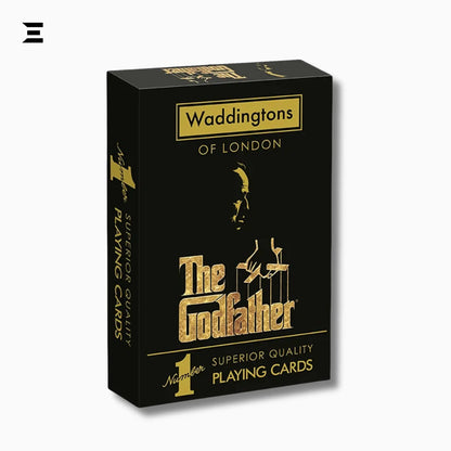 Winning Moves – The Godfather Playing Cards (French Edition) – 54 Card Deck - IBRELIA