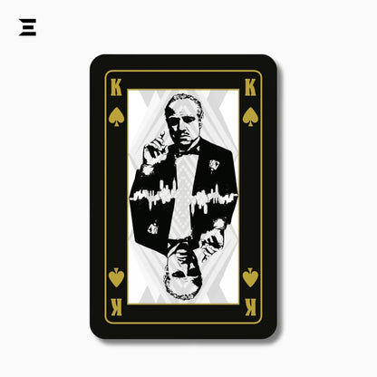 Winning Moves – The Godfather Playing Cards (French Edition) – 54 Card Deck - IBRELIA