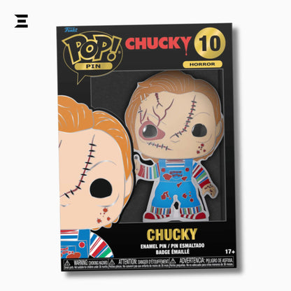 Funko Pop! Pin – Chucky 10 (Child’s Play Horror Collectible) - IBRELIA