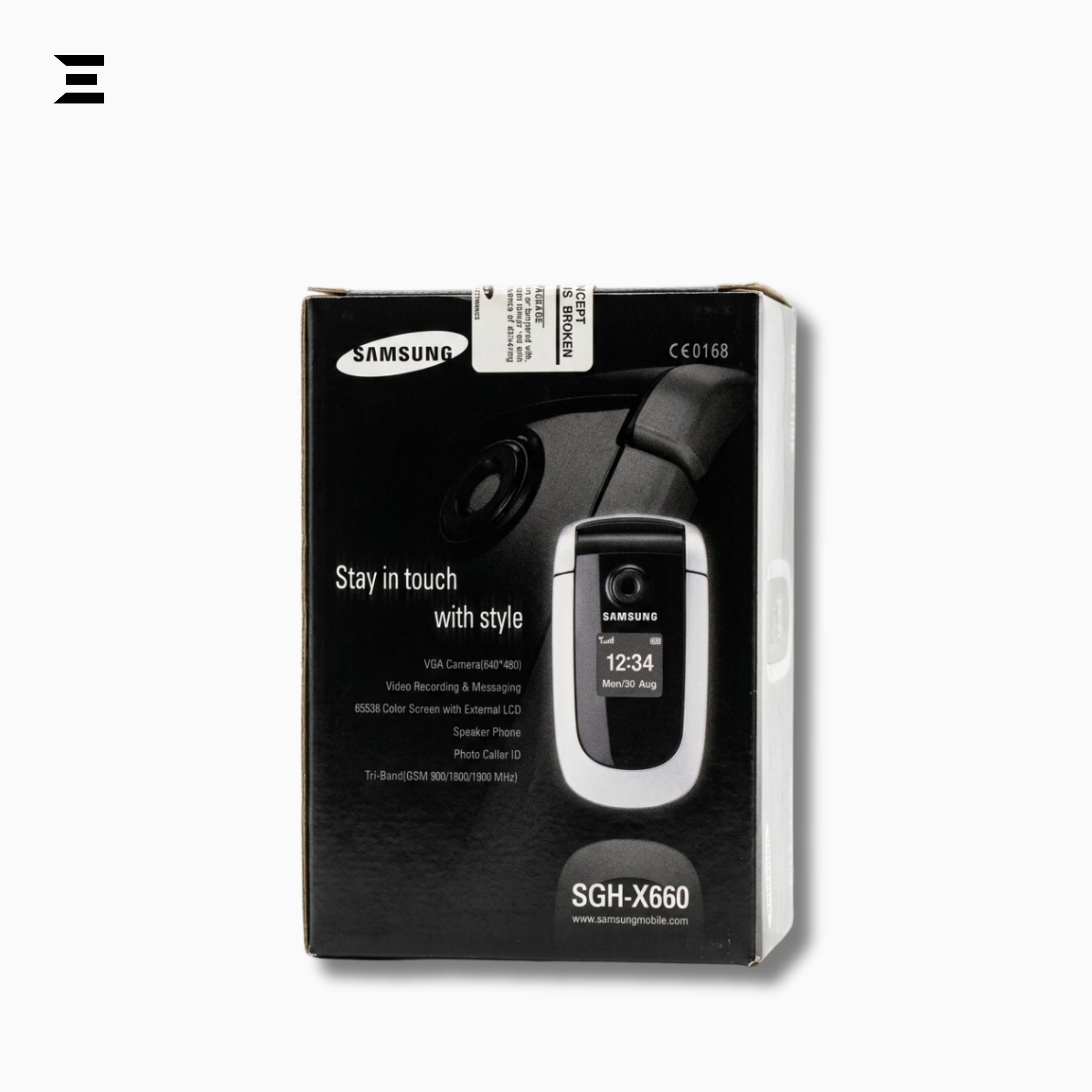 Samsung SGH-X660 Vintage Flip Phone (Unlocked) – Complete Boxed Collector's Edition with Original Accessories