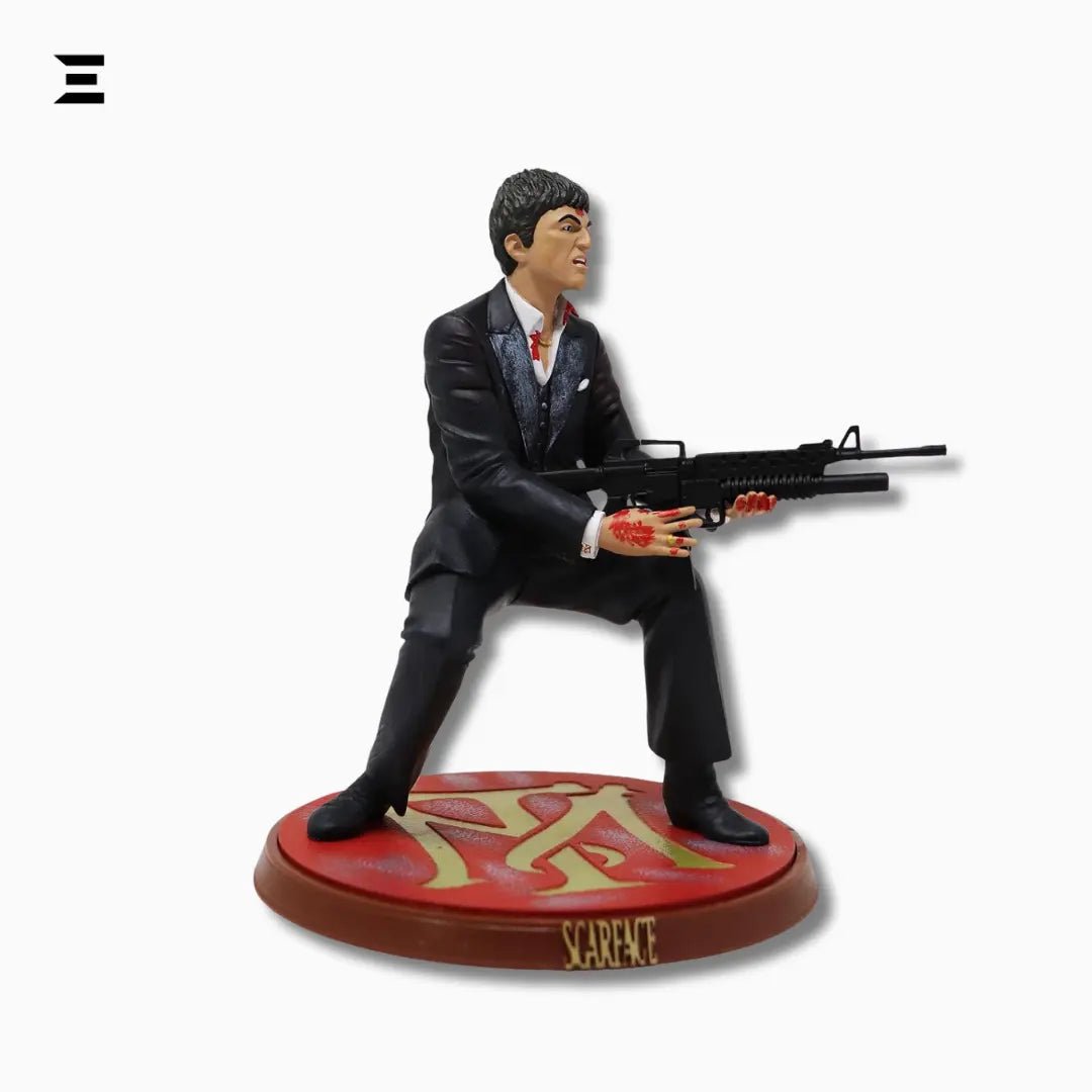 Scarface Tony Montana “Say Hello to My Little Friend” Figure – Bloody Version Special Edition - IBRELIA