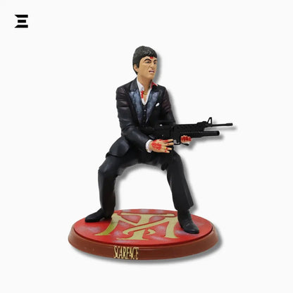 Scarface Tony Montana “Say Hello to My Little Friend” Figure – Bloody Version Special Edition - IBRELIA