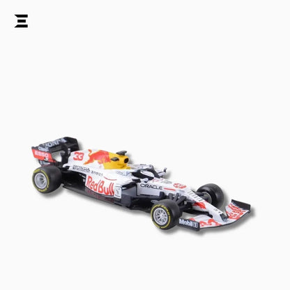 1:43 F1 RB16B Red Bull Racing Formula Car – Turkish GP 2021 Special Livery No.33 (Bburago Diecast Model) - IBRELIA