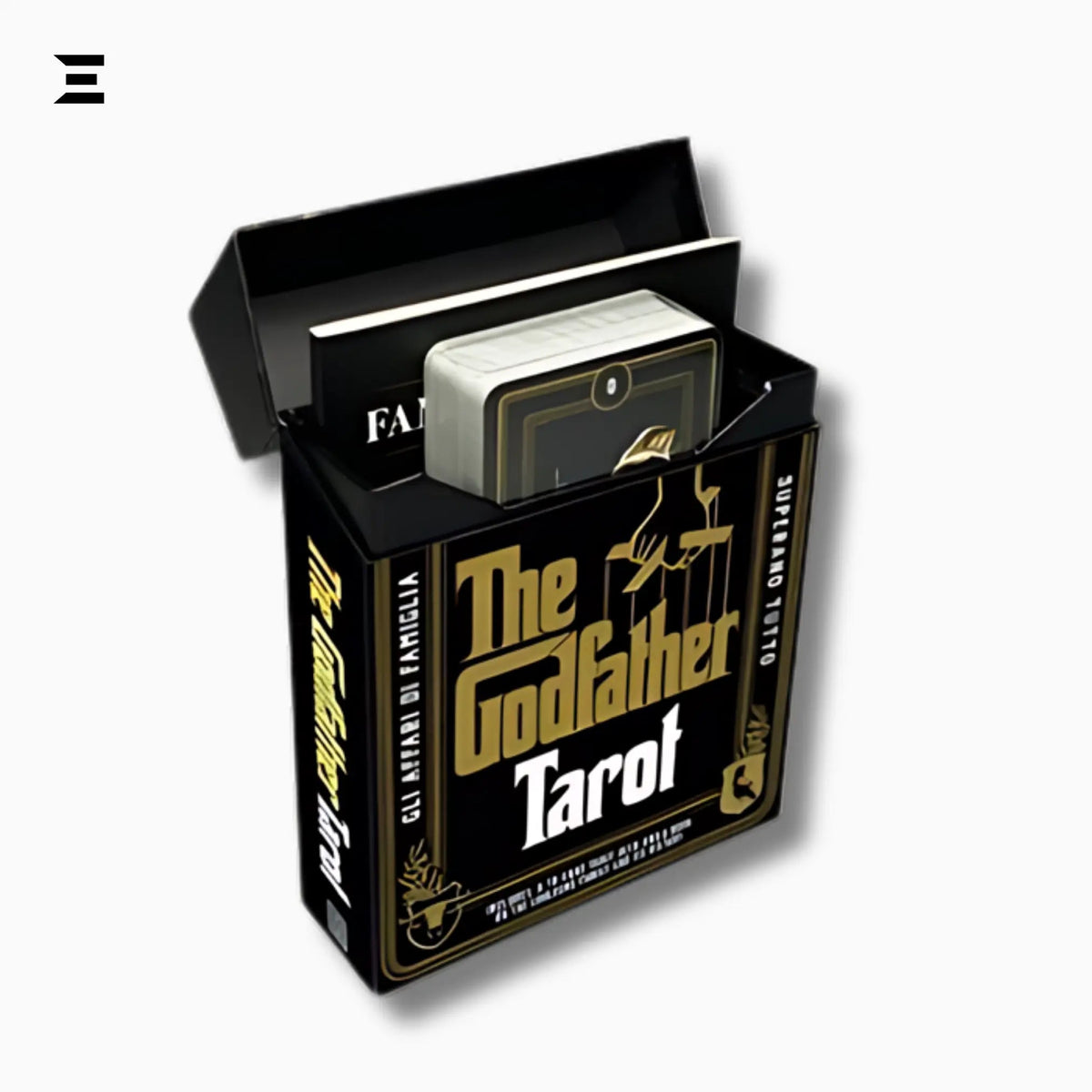 The Godfather Tarot – 78 - Card Deck with Companion Book on the Corleone Family - IBRELIA