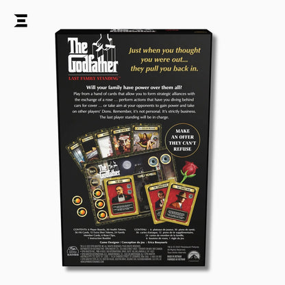 The Godfather: Last Family Standing – Multiplayer Party Card & Board Game - IBRELIA