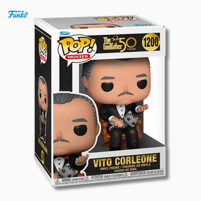 Funko Pop! Movies: The Godfather 50th Anniversary – Vito Corleone Seated (1200) - IBRELIA