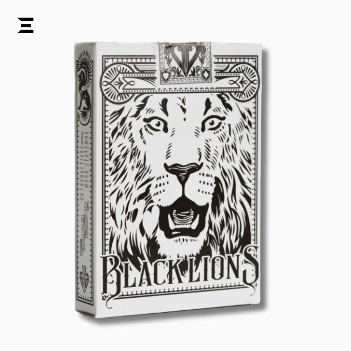 David Blaine Black Lions Seconds – Rare Marked Playing Cards (USPCC Casino Stock) - IBRELIA