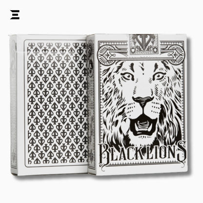 David Blaine Black Lions Seconds – Rare Marked Playing Cards (USPCC Casino Stock) - IBRELIA