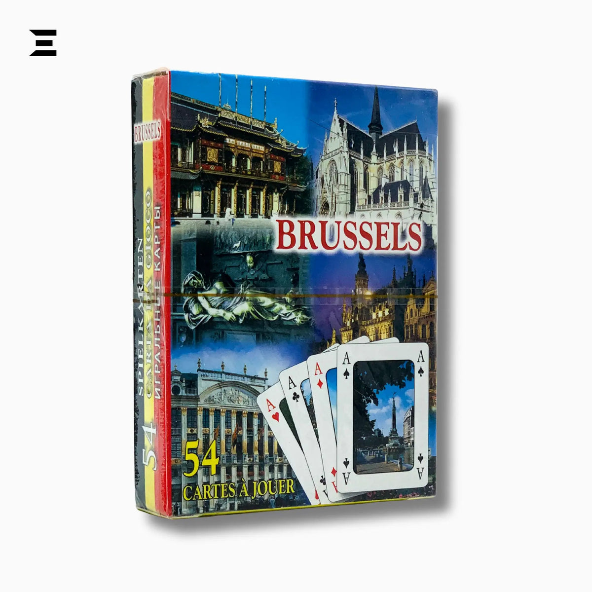 Original Swap Playing Cards – Brussels & Bruges Europe Souvenir Deck - IBRELIA
