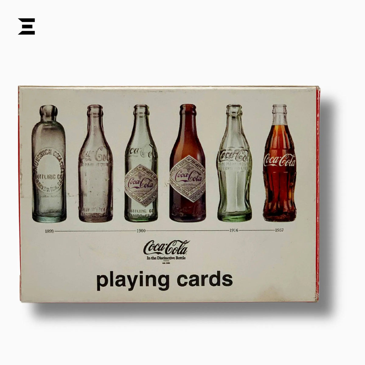 Coca - Cola Playing Cards – Classic Red Poker Deck - IBRELIA