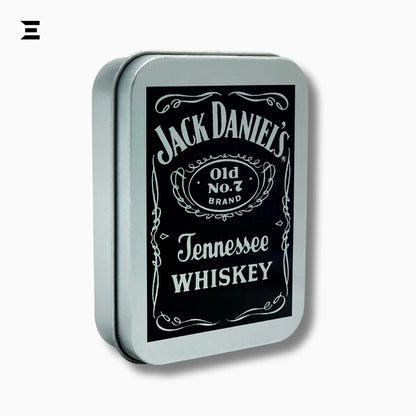 Jack Daniel’s Old No.7 Playing Cards – Silver Tobacco Tin Edition - IBRELIA