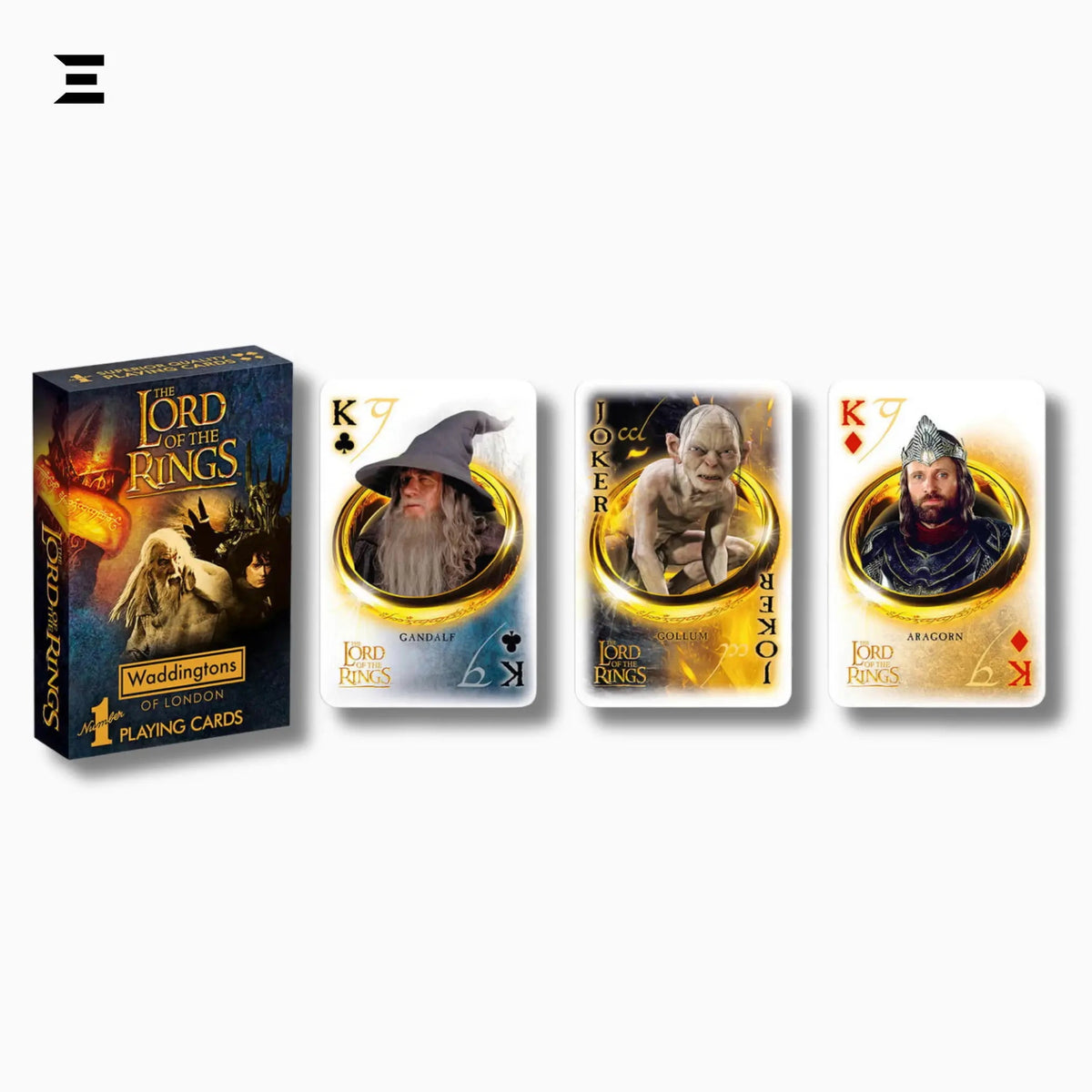 Waddingtons No.1 Premium Playing Cards – Lord of the Rings Edition - IBRELIA