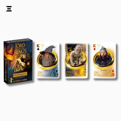 Waddingtons No.1 Premium Playing Cards – Lord of the Rings Edition - IBRELIA