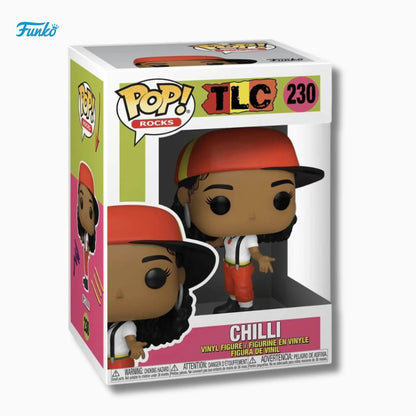 Funko Pop! Rocks: TLC – Chilli 230 (4 - Inch Vinyl Figure) - IBRELIA