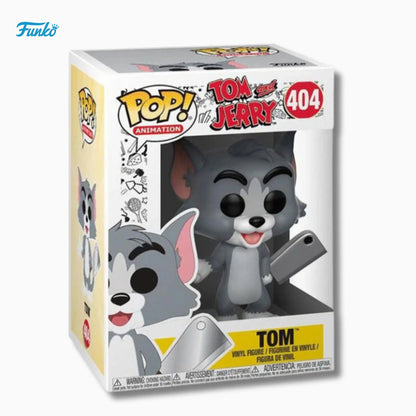 Funko Pop! Animation: Tom 404 (Tom & Jerry) Vinyl Figure – 4 Inch - IBRELIA